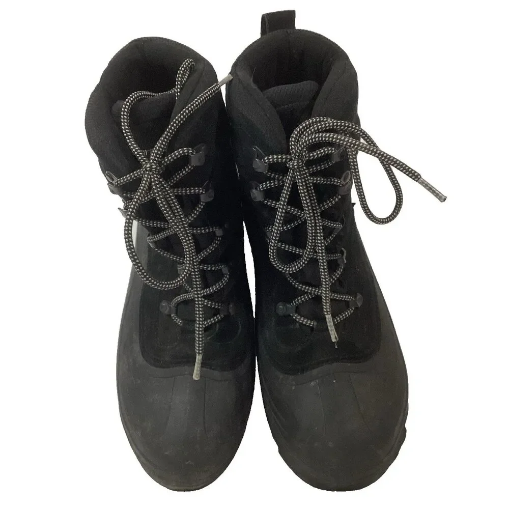 Columbia Cascadian Summit II Men's Sz 13 Black Water Resistant Hiking BM1226-010